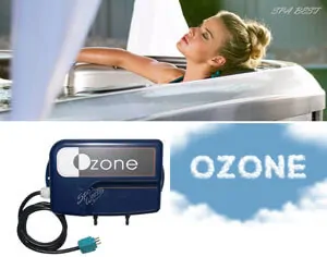 Озонотерапия - эффективный метод детоксикации и решения косметологических проблем во время сеанса в джакузи и спа бассейне. Озоно-кислородная терапия считается одним из самых эффективных методов в борьбе с ранними морщинами, стрессовым состоянием и целлюлитом. Во время сеанса гидромассажа в джакузи или плавательном бассейне с противотоком мелкодисперсная взвесь озона и воды проникает под кожу на глубину нескольких сантиметров.