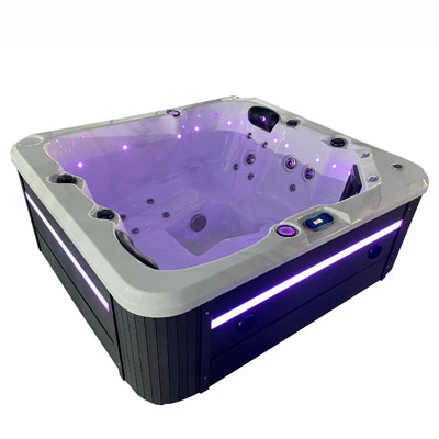 Гидромассажный бассейн спа в синем цвете Antarctic Spas Amai