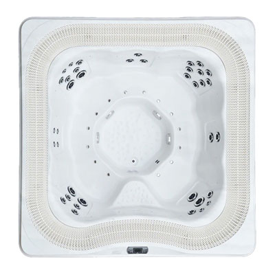 Переливной квадратный спа бассейн Riptide Riverflow 730