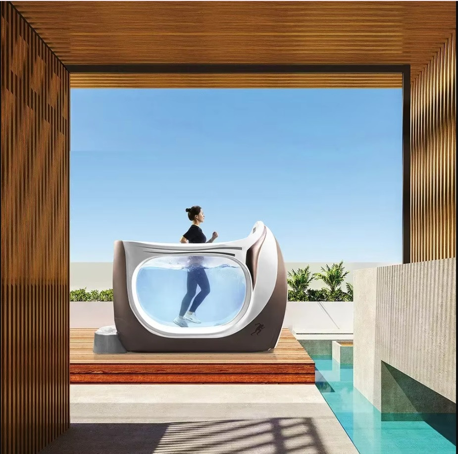 Спа бассейн с беговой дорожкой Bigeer Соле 240×152 см