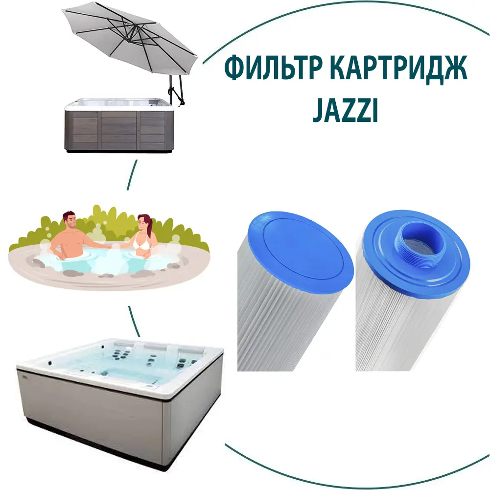 Фильтр с мелкой резьбой S J2-25 для гидромассажных ванн Jazzi