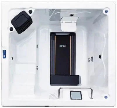 Готовый бассейн с беговой дорожкой Bigeer Верде